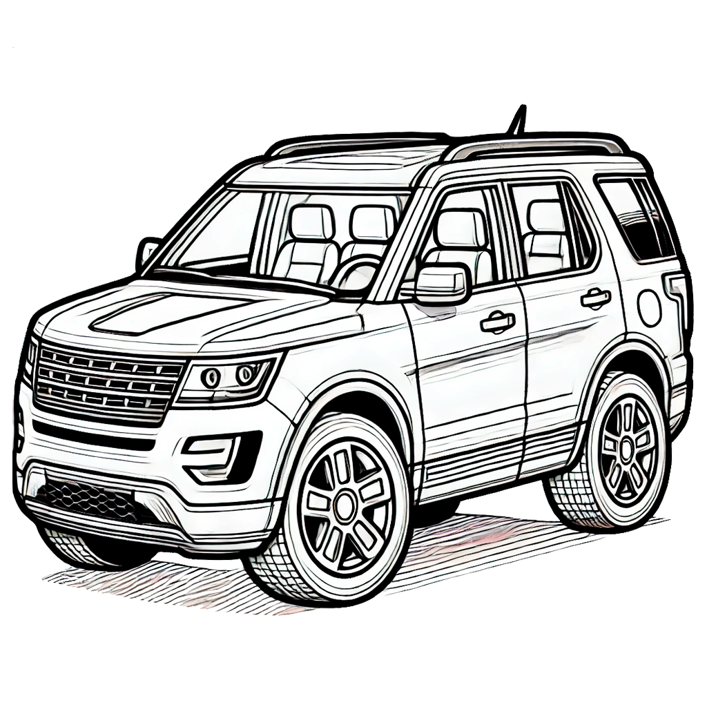 En realistisk SUV 4X4