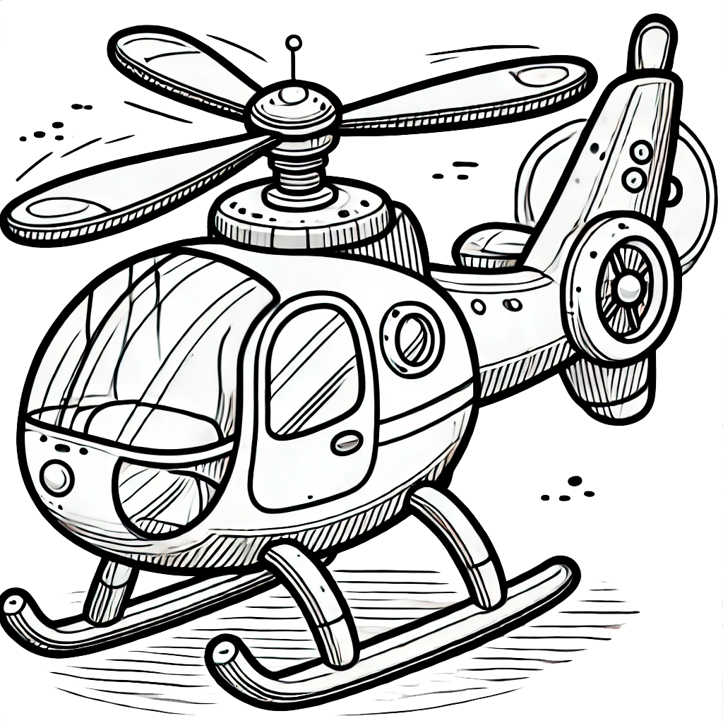 En simpel helikopter