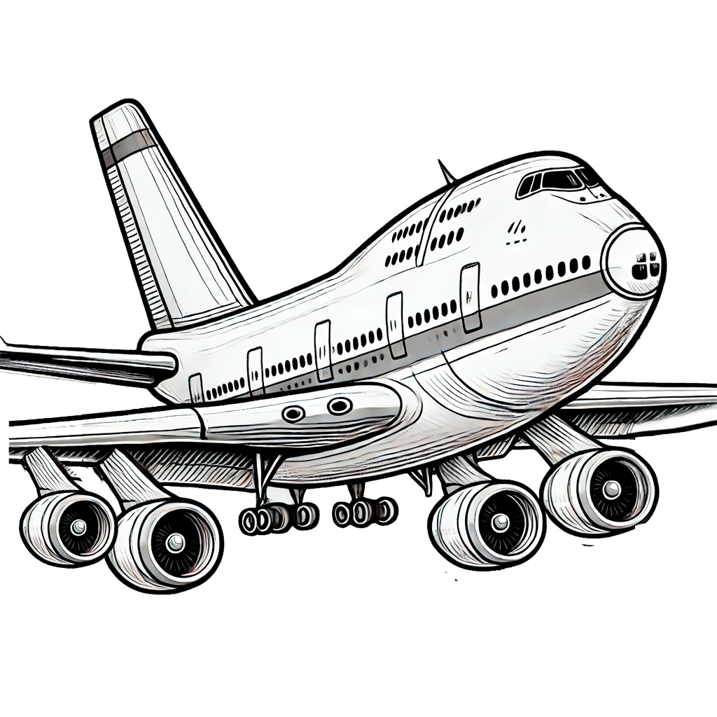Stort passagerfly